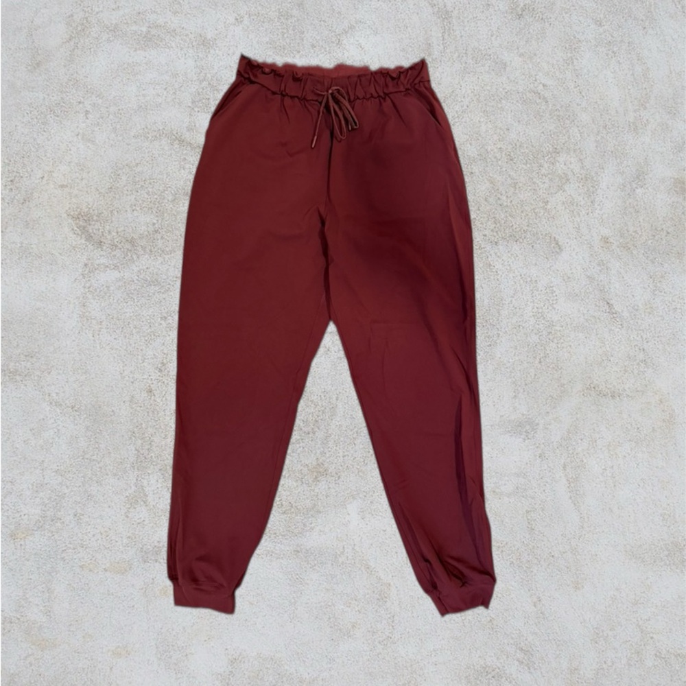 Lululemon Athletica Maroon Joggers